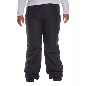 ZeroXposur  Insultaded snow Pants Women’s size 1X zip pockets In black NWT